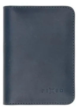 FIXED Wallet XL Kožená peňaženka z pravej hovädzej kože modrá (FIXW-SWXL2-BL)