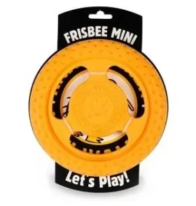 KIWI WALKER Frisbee oranžová / Hračka pre psov / plávacie a lietacie / TPR pena / 22 cm (TPR-212)