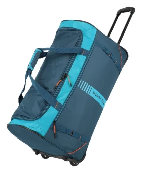 Cestovná taška na kolieskach Travelite Basic Active Petrol 86 L TRAVELITE-96281-22