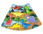 2Kids Toys Drevené puzzle Dinosaury prepojiteľné