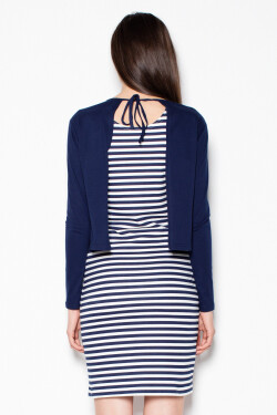 Denné šaty VT065 modrá a biela - Venaton XL