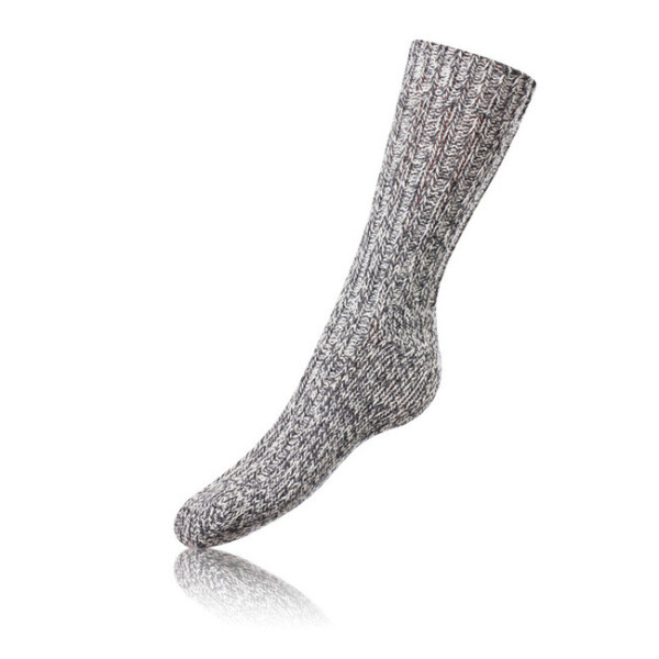 Zimné unisex ponožky NORWEGIAN STYLE SOCKS - Bellinda - šedá 39 - 42