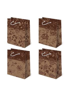 Tlapka T-4 Kraft Set 130 Classic A'10 Bag mix barev-mix designu 16x24x7.5 cm