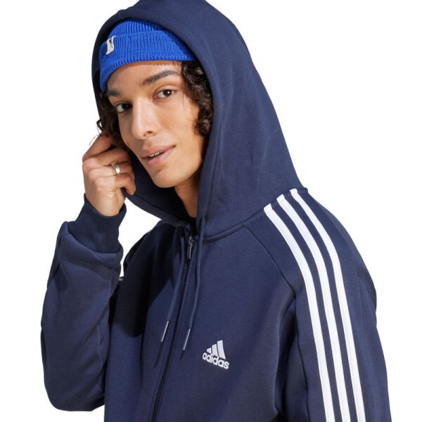 Adidas Essentials Fleece 3-Stripes Full-Zip Jr mikina IJ6478 Muži S