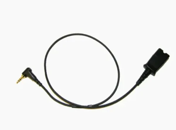 Poly 85S11AA Audio kábel - 2.5 mm 4pinový stereo jack rýchle rozpojenie Poly EncorePro / 0.45 m (85S11AA)