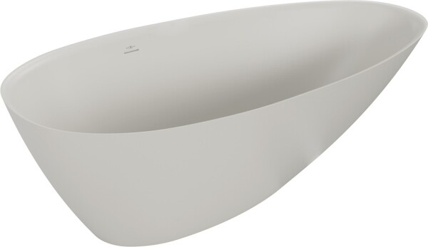 MEXEN - Milano voľne stojaca vaňa liaty mramor 150 x 82, betón mat 57301508561