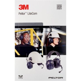 3M Peltor MT53H7P3E4400-EU Mušľový chránič sluchu - Headset 33 dB 1 ks; MT53H7P3E4400-EU - 3M set PELTOR LiteCom MT53H7P3E4400-EÚ