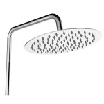 INVENA - Sprchový stĺp s batériou, Alonia Trend, chróm AU-70-D01-V