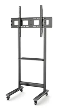 Techly ICA-TR74 čierna / Podlahový stojan TV / 50-90" / VESA 800x600 / nosnosť 70 kg / výškovo nastaviteľný (TLY_367843)