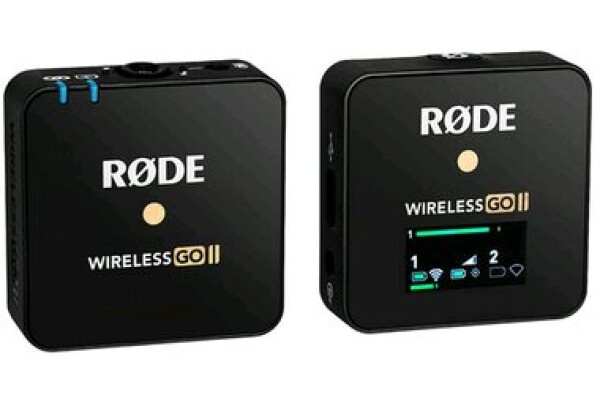 RODE Wireless GO II Single / bezdrôtový mikrofónny systém / 1 vysielač a 1 prijímač (WIGOIISINGLE)