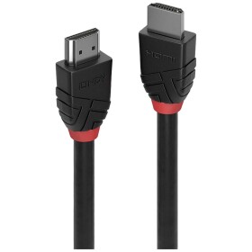 LINDY HDMI prepojovací kábel Zástrčka HDMI-A, Zástrčka HDMI-A 10.00 m čierna 36468 HDMI kábel; 36468
