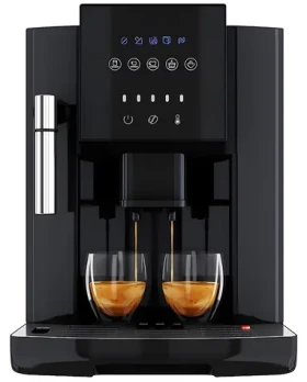 ProfiCook KAV 1281 / Plne automatický kávovar s mlynčekom / 20 bar / tryska na mlieko / dotykové ovládanie (501281)