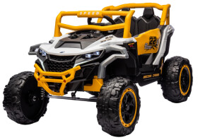 Mamido Elektrické autíčko Buggy M1 4x4 žlto-biele