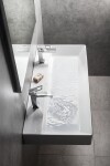 GSI - KUBE X keramické dvojumývadlo 100x47cm, biela ExtraGlaze 9423211