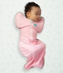 Love To Dream Swaddle UP - Zavinovačka, veľkosť XS, ružová - 1 FÁZA, 0-2m, 2-3,2kg