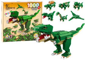 Mamido Stavebnica Dinosaurov 6v1 1000 dielikov