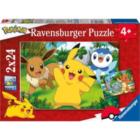 Ravensburger - Puzzle - Pokémon - 2x24 dielikov