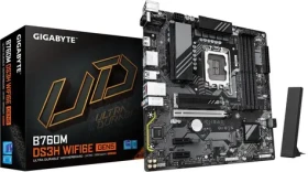 GIGABYTE B760M DS3H WIFI6E GEN5 / B760 / LGA1700 / 4x DDR5 / 4x SATA III / USB / 1x PCIE x16 / 1x 2.5GLAN / 2xM.2 / mATX (B760M DS3H WF6E GEN5)