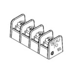 Molex 387007510 svorkovnice pre tlačiarne Pólov 10 1 ks; 387007510