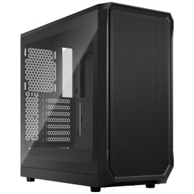 Fractal Design Focus 2 čierna / ATX / 2x USB 3.0 / 2x 140mm / bez zdroja / prachové filtre / priehľadná bočnica (FD-C-FOC2A-01)