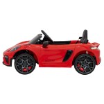 Mamido Elektrické autíčko Porsche Spyder RS ​​718 červené