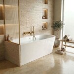 REA - Voľne stojaca akrylátová vaňa SYDNEY BELLANTO ľavá 160cm REA-W0252