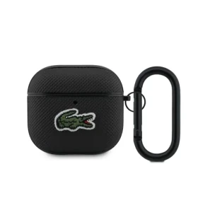 Lacoste Petit Pique Croc Logo Patch Puzdro pre AirPods 4 Black (57983127252)