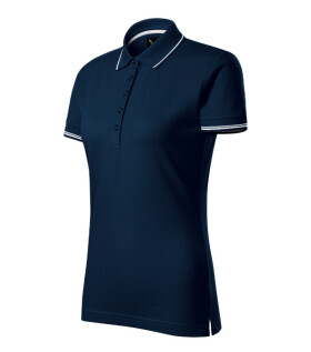 Dámska hladká polokošeľa Perfection navy blue L