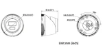 HiLook IPC-T240HA 2.8 mm / Vonkajšia IP kamera / Turret / 4Mpix / Motion Detection 2.0 / IR 30m / IP67 (311321919)