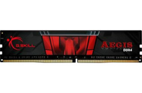 G.Skill Aegis 4GB (1x4GB) 2400MHz čierna / DDR4 / CL15-15-15-35 / 1.2V / XMP 2.0 (F4-2400C15S-4GIS)