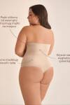 Tvarujúce nohavičky String Panties přírodní L/XL
