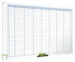 NOBO Performance týždenná plánovacia tabuľa / 900 × 600 mm / biela (3048201)