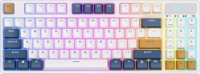 Royal Kludge Klawiatura mechaniczna Royal Kludge RK89 RGB, Lemon switch (Biela)
