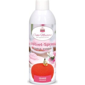 Oranžový sprej na velvet, 400 g - Cake Masters - Cake Masters