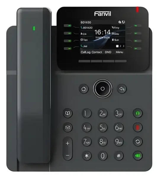 Fanvil V62 Pre čierna / IP telefón / bezdrôtové slúchadlo / 12 liniek / PoE / Gigabit LAN / 2,8" (V62 PRO)