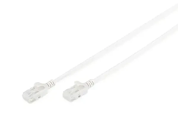 Digitus Cat6 Slim šedý / Patch kábel / U/UTP / 1 m / LSZH (DK-1617-010S)