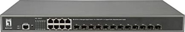 LevelOne LevelOne Switch 8x GE GTL-2091 12xGSFP 19"