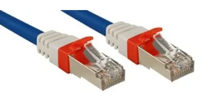Lindy modrá / Patch kábel / Cat6a S/FTP / RJ-45 / 5 m / 10 Gbit/s (45377)