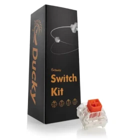 Ducky Kailh Box Red Switches / mechanické / 3-Pin / lineárne / MX-Stem / 45g / červená / 110 kláves (DSK110-RPA2)
