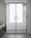 H K - Flexi B2 120 posuvné sprchové dvere rozmer 110-120 FLEXIB2120