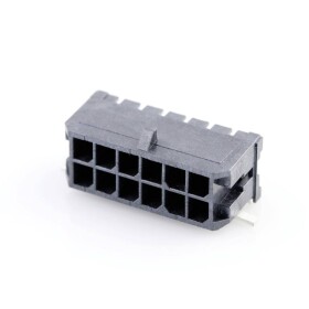 Molex vstavaná pinová lišta (štandardná) Počet pólov 12 Raster (rozteč): 3.00 mm 430451211 1 ks Tape on Full reel; 430451211