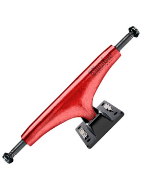 Thunder HOLLOW METALLIC SCRI RED low skate board trucks - 148