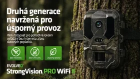 Evolveo StrongVision PRE WiFi II / Fotopasca / PIR / IP65 / 4K video / WiFi / 10 000 mAh (CAM-WIFI-II)