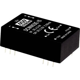 MEAN WELL DCWN03C-15 DC / DC menič napätia, modul 100 mA 3 W Počet výstupov: 2 x; DCWN03C-15