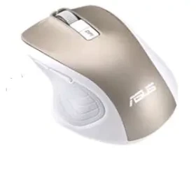 Asus MW202 bielo-zlatá / bezdrôtová optická myš / 4000dpi / RF 2.4GHz (90XB066N-BMU020)