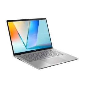 Asus Vivobook S14 OLED strieborná / Notebook / 14" WUXGA / AMD RYZEN AI 7 445 2.0GHz / 16GB / 512GB SSD / Radeon 840M (M3407GA-OLED013W)