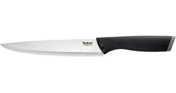 TEFAL Comfort K2213744 čierna / Porcovací nôž / 20 cm / nerezová oceľ (3168430263796)