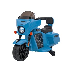 Mamido Detská elektrická motorka Chopper INDIAN modrá