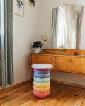 Balančné kamene Stapelstein Rainbow Pastel Bundle, 6+1 ks EUR
