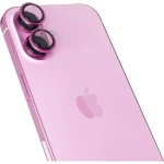 Epico Aluminium Lens Protector ochranné sklo fotoaparátu pre Apple iPhone 16/16 PLUS ružová (90812152300001)